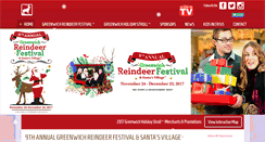 Desktop Screenshot of greenwichreindeerfestival.com